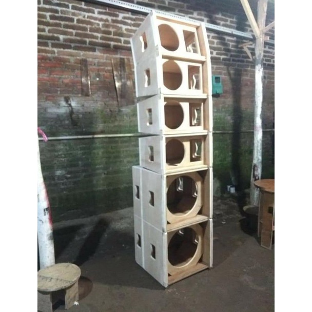 Box Line array 6 inch single twitter