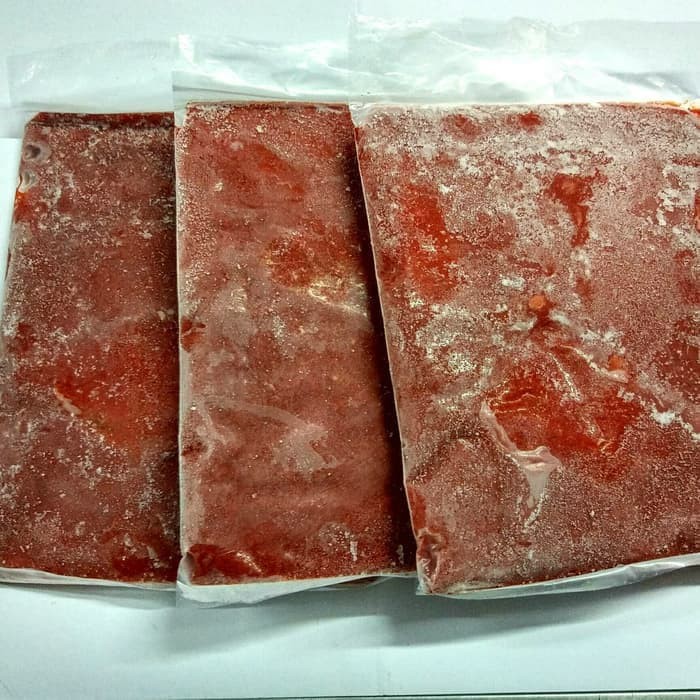 3pcs Burger / Beefheart Super (pakan utk discus,louhan dll)