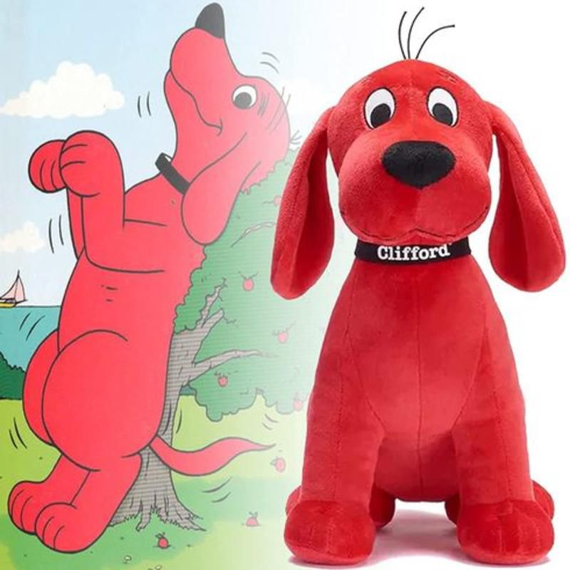 Anjing Besar Perkasa Dan Tampan Clifford Merah Hadiah Boneka Mainan Mewah Anak Boneka