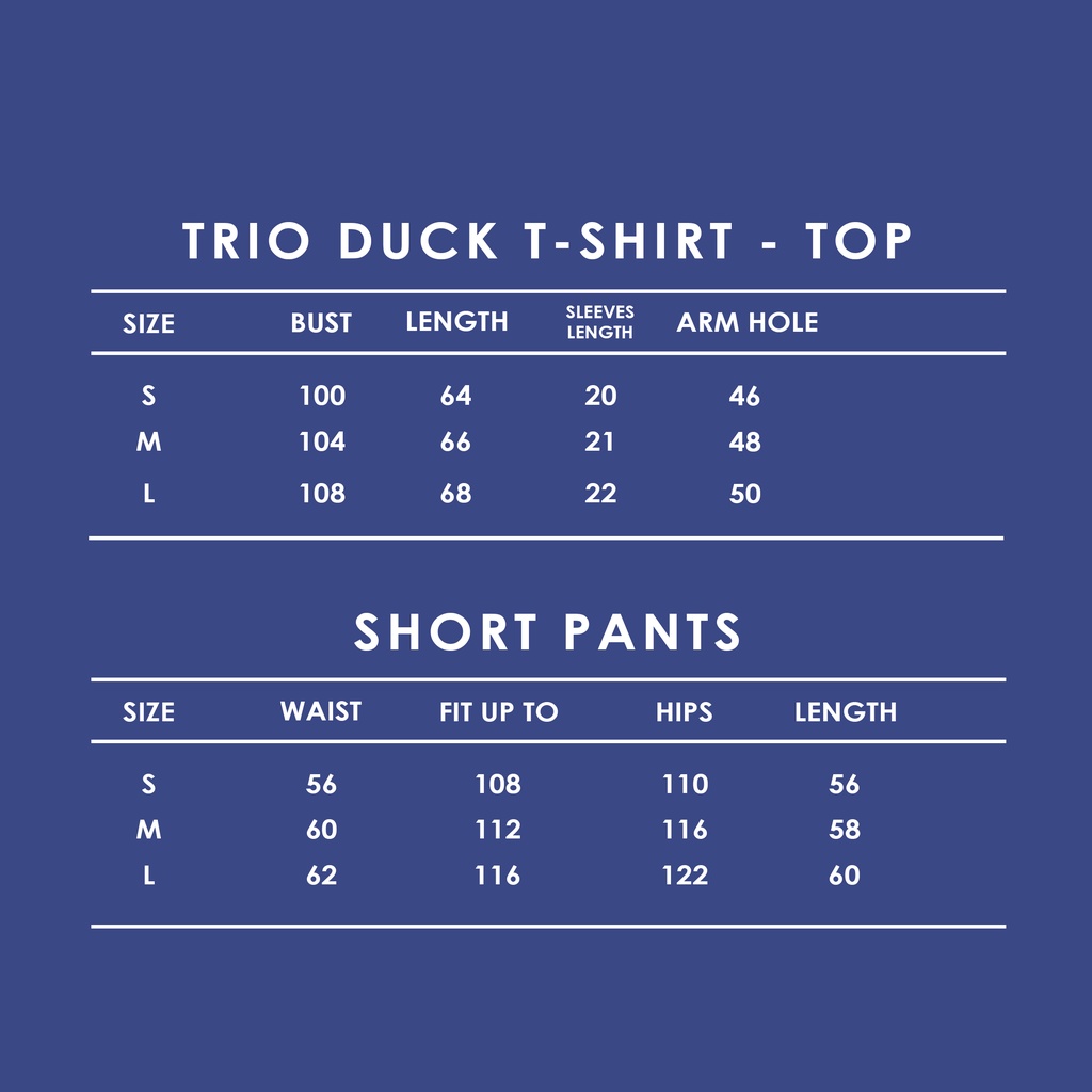 Cielyn X Never To Old - Trio Duck T-shirt TENCEL™ Modal Set