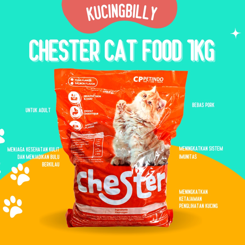 Chester Tuna 1kg makanan kucing