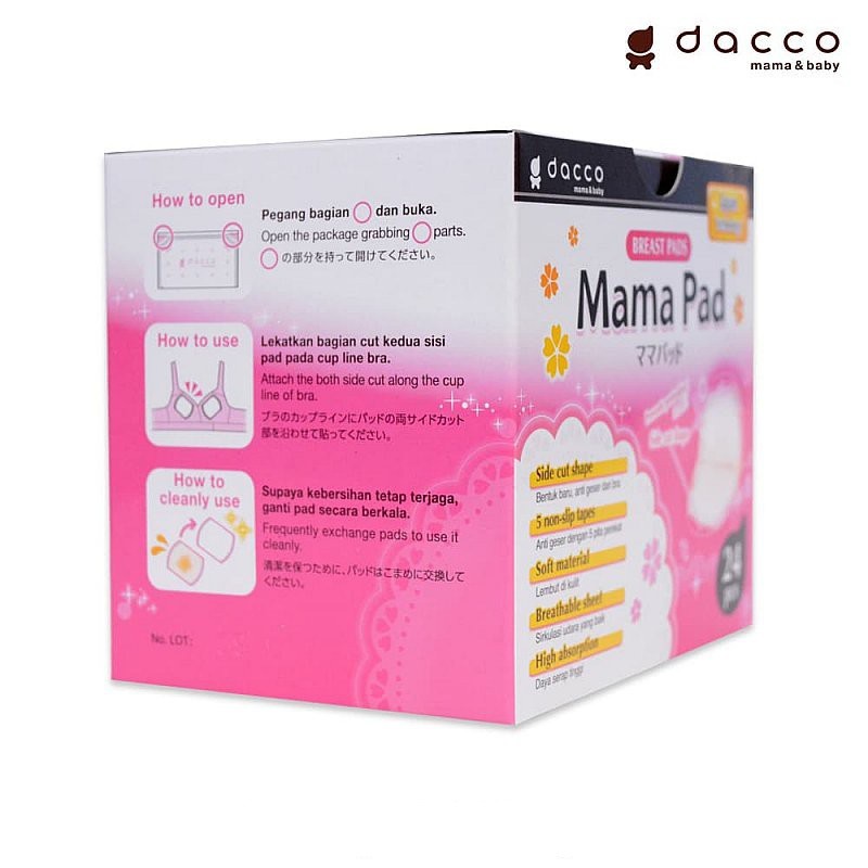 Dacco Mama Pad Flower Breast Pad - Alas Penyerap ASI