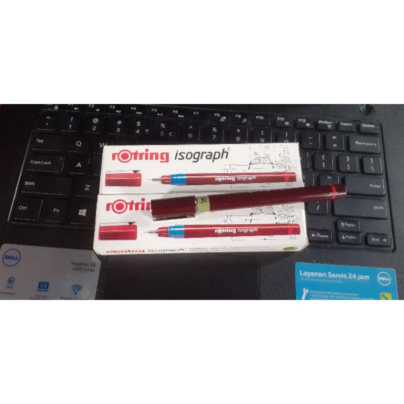

ROTRING ISOGRAPH RAPIDO Ukuran 0,3mm ORIGINAL GERMANY