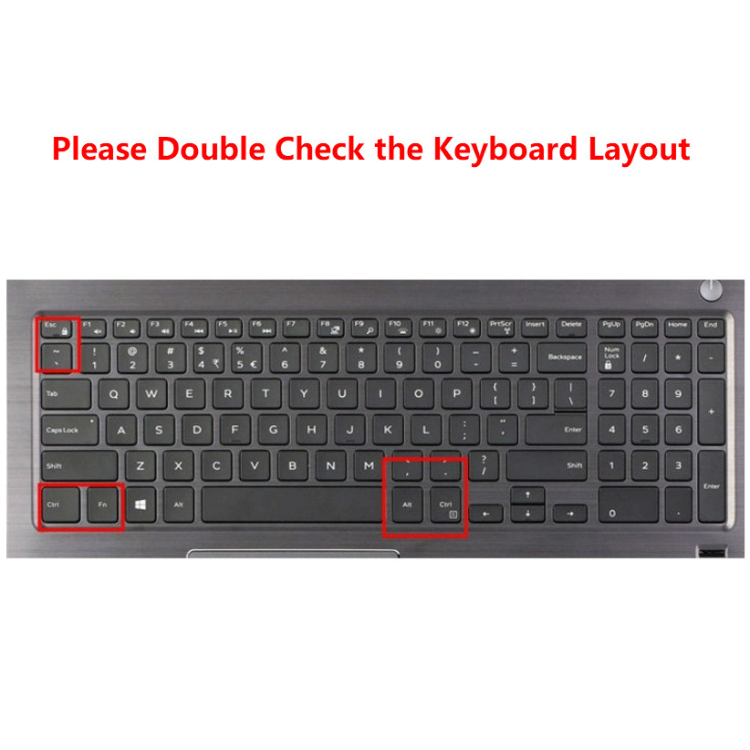 Soft Case Silikon Ultra Tipis Cover Pelindung Keyboard Laptop Dell G3 3579 G5 5587 G7 7588 15.6 &quot;