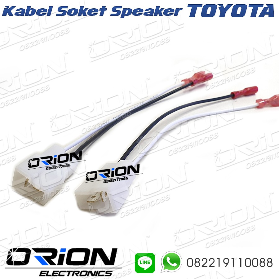 Kabel Soket Speaker Toyota Soket Toyota