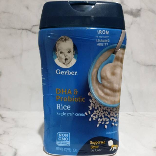 dha and probiotic rice cereal