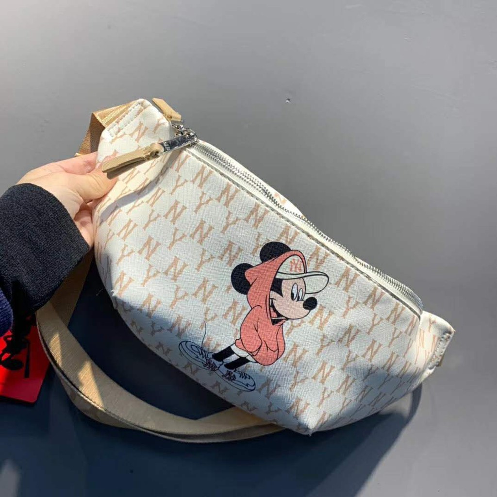 TERBARUUUU TAS SLINGBAG MOTIF MICKEY FASHION IMPORT # 64852