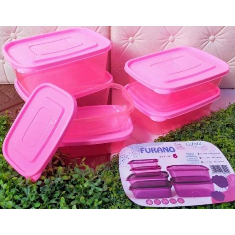 Wadah Toples Calista Furano Set