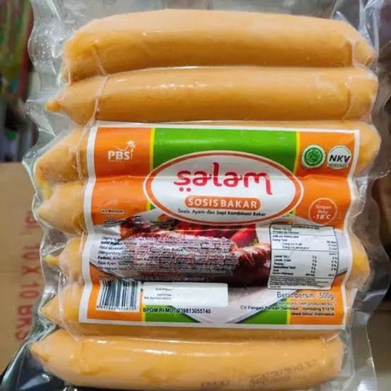 

Sosis Bakar Salam Jumbo isi 8 biji