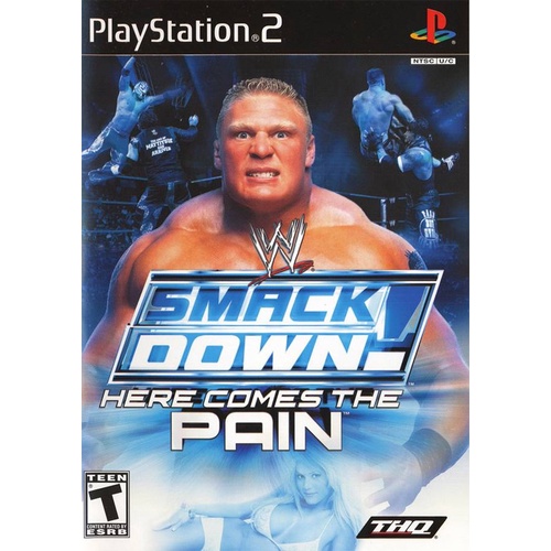 DVD Game PS2 Smackdown Pain DVD Burning Baru + Cangkang DVD
