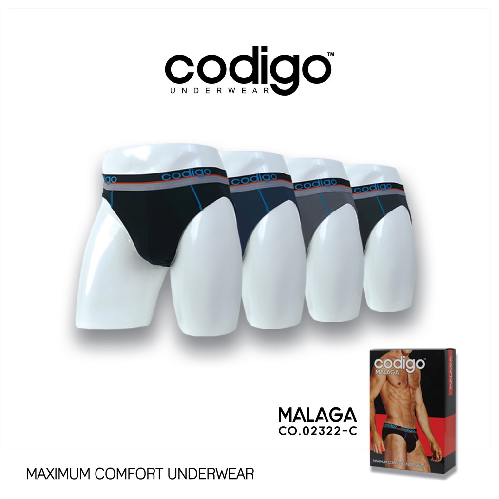 REAL Codigo Malaga – Celana Dalam Pria - 3 Pcs