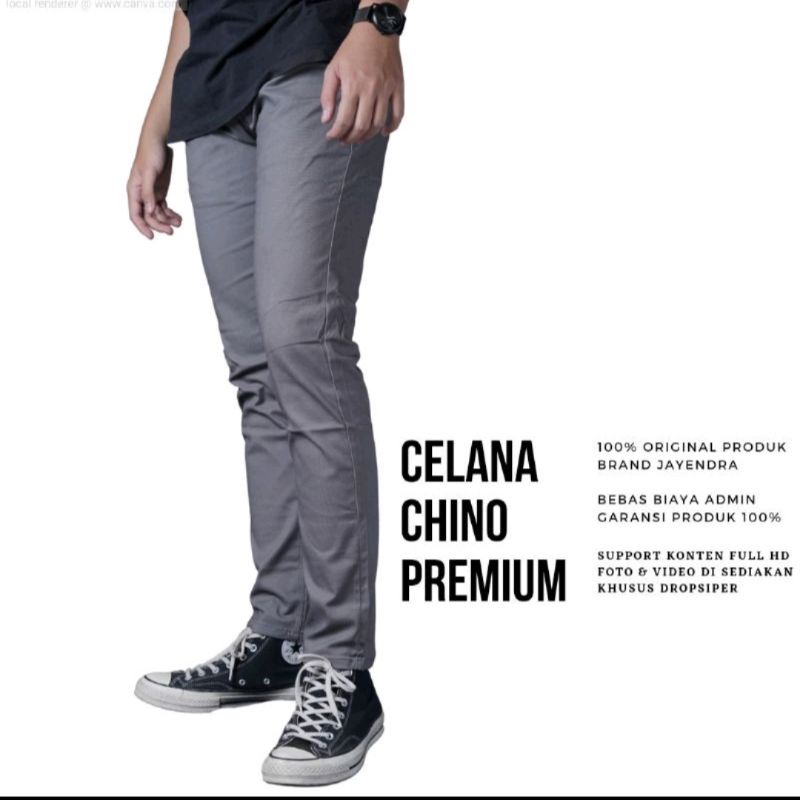 Celana Chino / Chinos / Cino Panjang Pria Original Jayendra Fashion Style