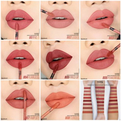 Make Over Powerstay Transferproof Matte Lip Cream