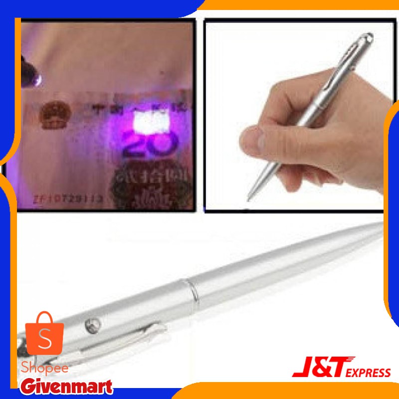 

Pena Ajaib Tinta Invisible dengan UV Light