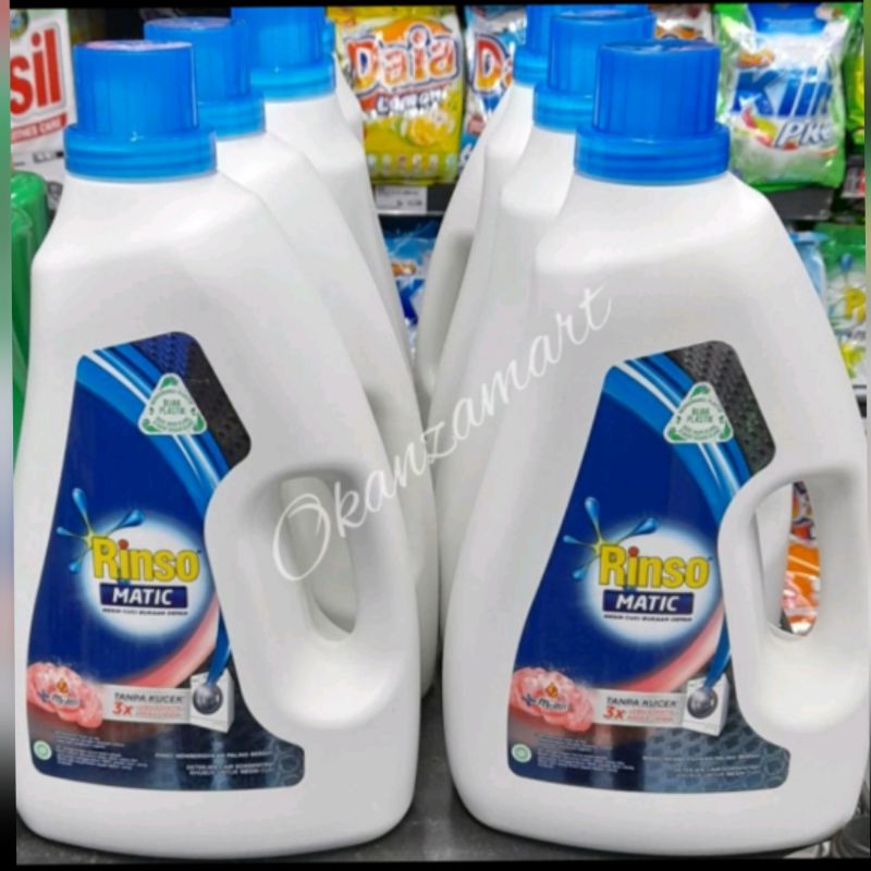 Rinso Matic Liquid Cair Bukaan Depan | Bukaan Atas
