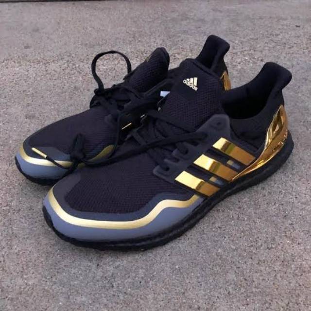 Adidas Ultra Boost Ultraboost MTL Black Metallic Gold For Man Premium Quality