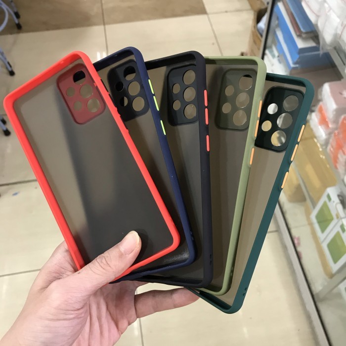 SAMSUNG A32 4G 6.4INC PREMIUM BUMPER HYBRID DOVE CASE BAHAN ANTI PECAH