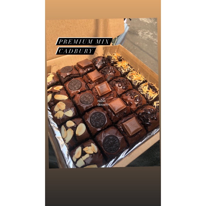 

fudgy brownies/Brownies Sekat