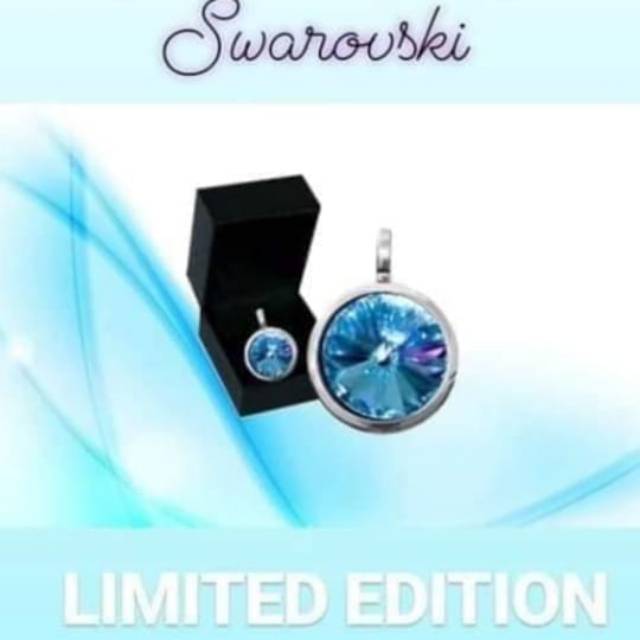KK Liforce Limited Swarovski Blue Aquamarine