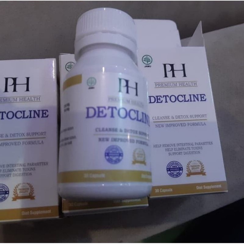 Obat Pembasmi Cacing Ampuh PH Detocline Asli Original Termurah