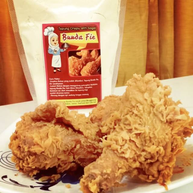 

Tepung crispy serbaguna anti gagal "Bunda Fie