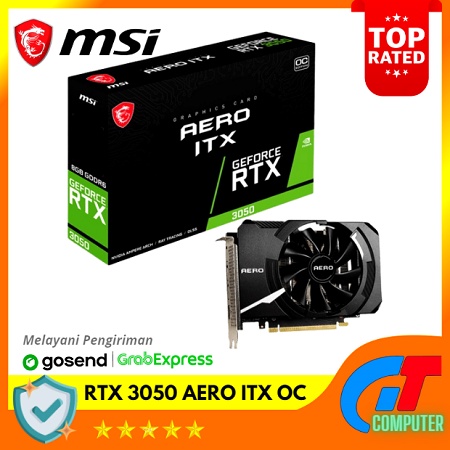 MSI RTX 3050 AERO ITX OC 8GB DDR6