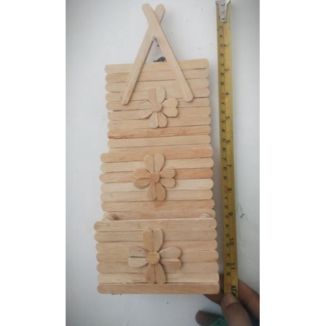 

prakarya promo gantungan tempat kertas dan ATK