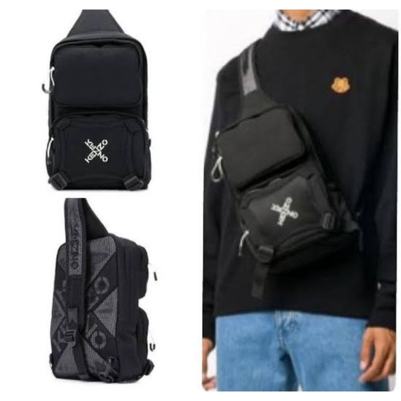 Kenzo Slingbag/Bumbag cross logo