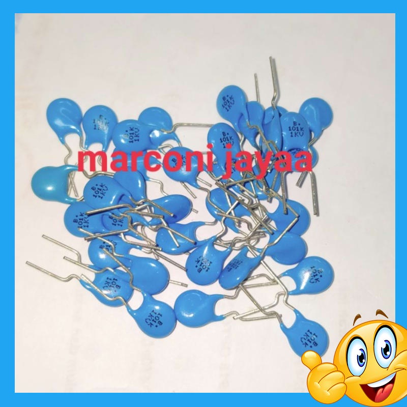 kapasitor keramik 101k 1kv