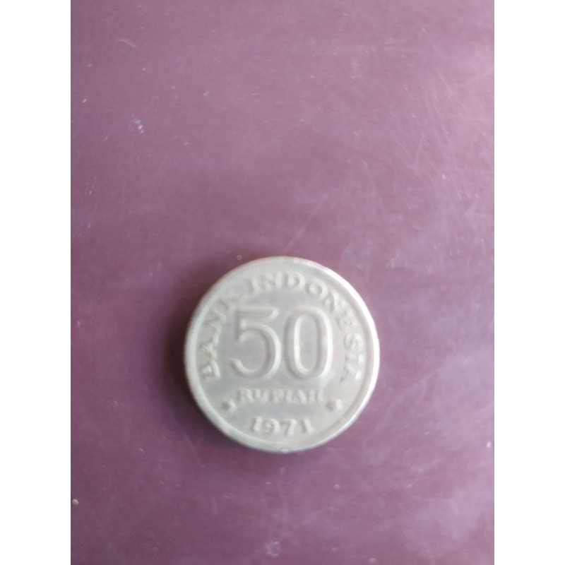 UANG KOIN LAMA NOMINAL 50 RUPIAH