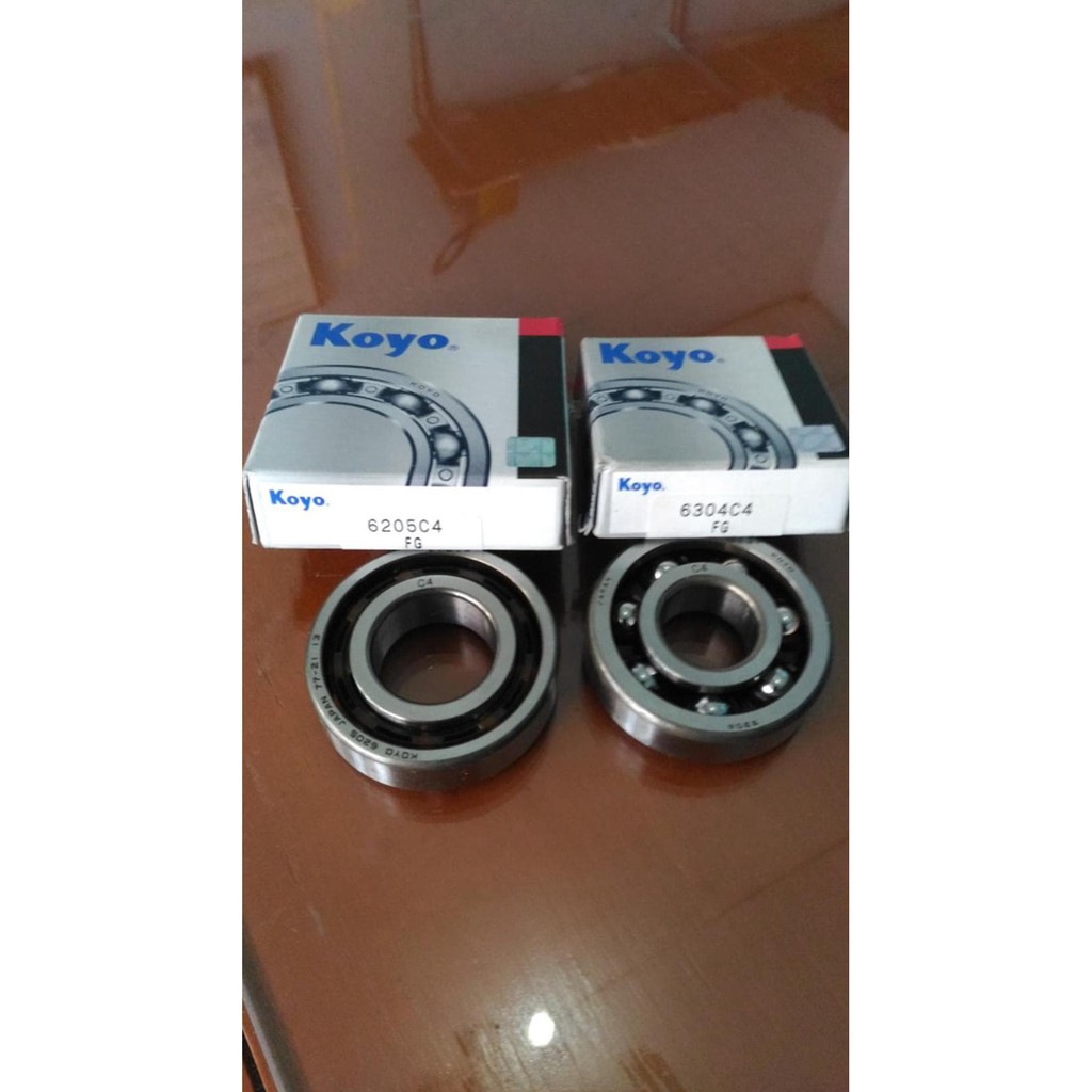 BEARING 6205 C4 - 6304 C4 KOYO FIBER - BEARING KRUK AS RX-KING - JUPITER