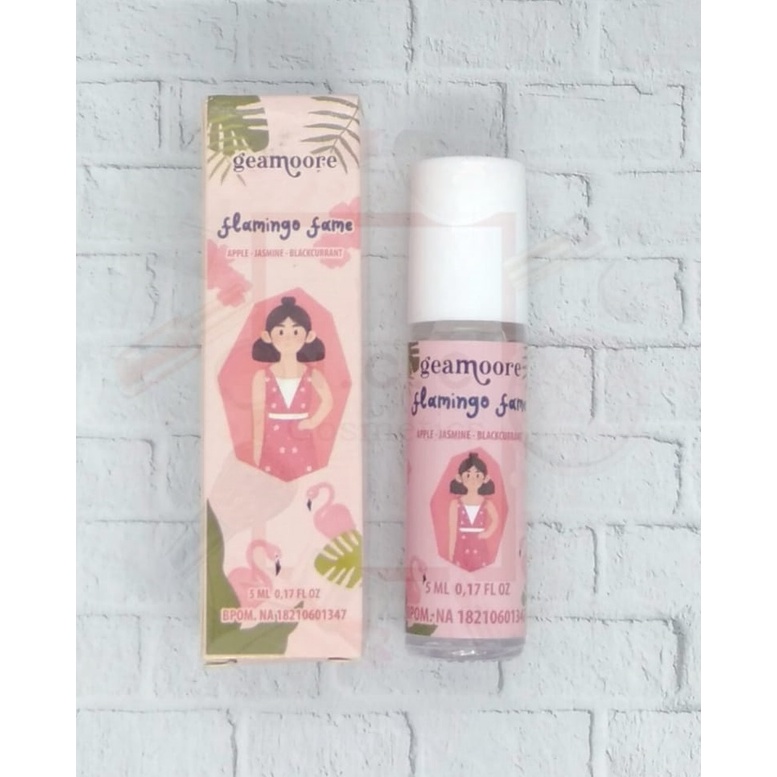 [BPOM] * NCC * Geamoore Parfum Bakarat Inspired Addicted Perfume Rool On Geammore Geamore Bakaratz-FLAMINGO FAME - 5 ml