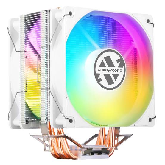 CPU COOLER ABKONCORE COOLSTORM T406W DUAL SPECTRUM 2FAN RGB