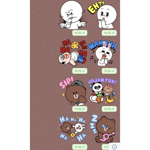 

30 STIKER WHATSAPP MURAH HARGA 10.000