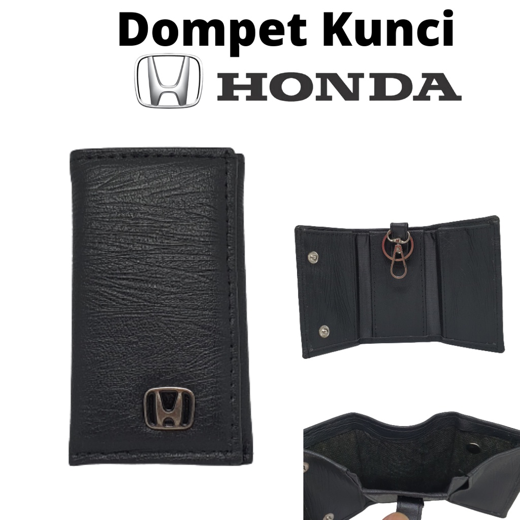 Dompet Gantungan Kunci Motor dan Mobil STNK Harga Murah Tipe Terbaru Keren Kekinian Unik Lucu Logo Honda Bahan Premium