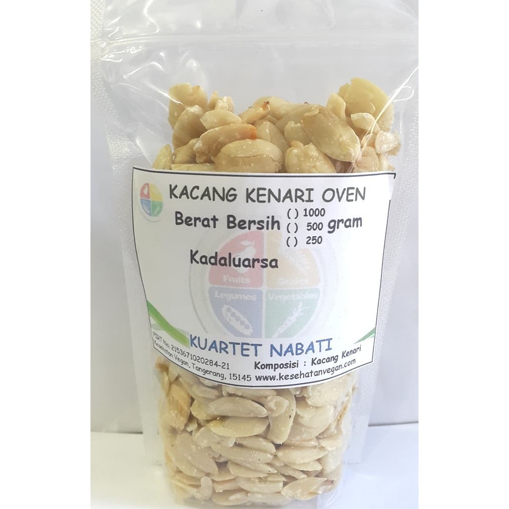 

KACANG KENARI OVEN - PANGGANG - MATANG 250 GR