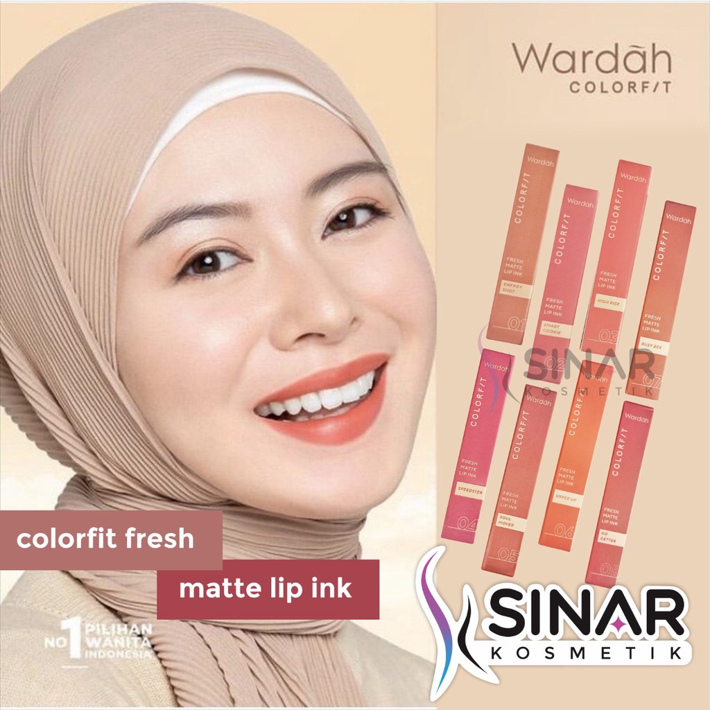 ✦SINAR✦ Wardah Colorfit Fresh Matte Lip Ink