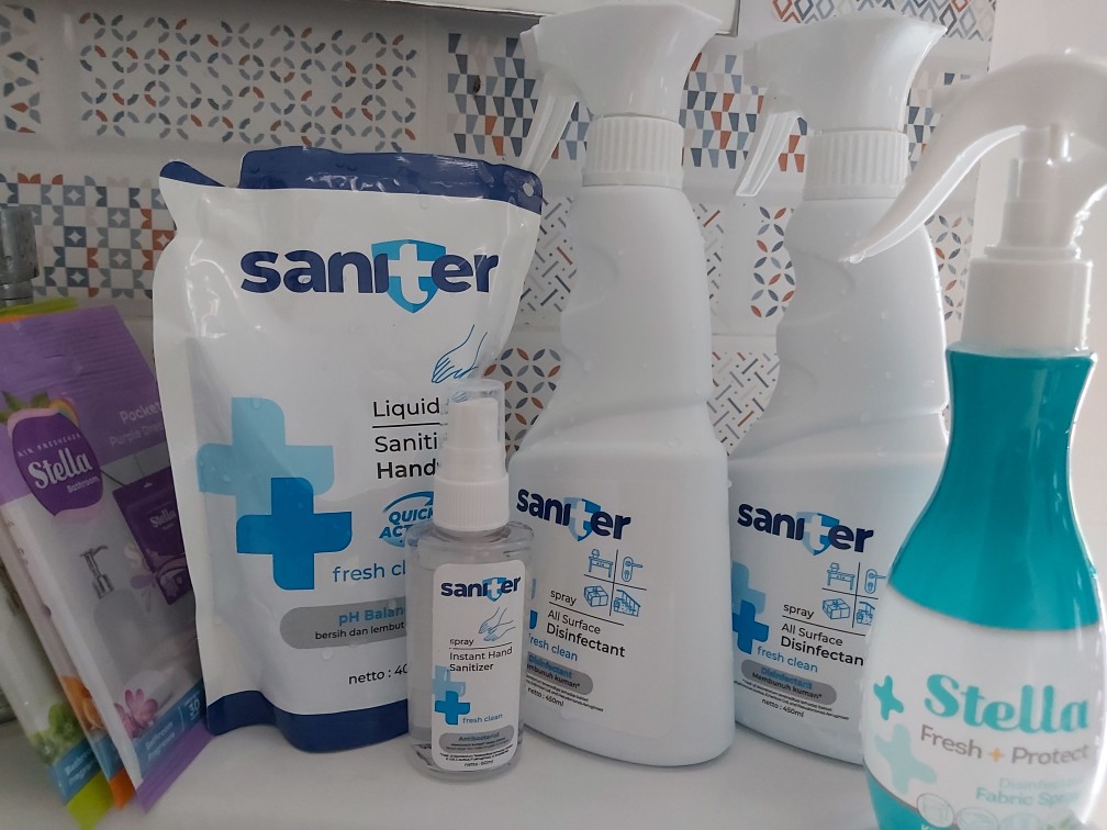 Saniter Spray All Surface Disinfectant 450ml