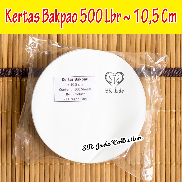 

Kertas Bakpao Bulat 10,5 Cm 500 Lembar Kertas Bakpau 10.5 Cm Tatakan Bapao Alas Bakpau