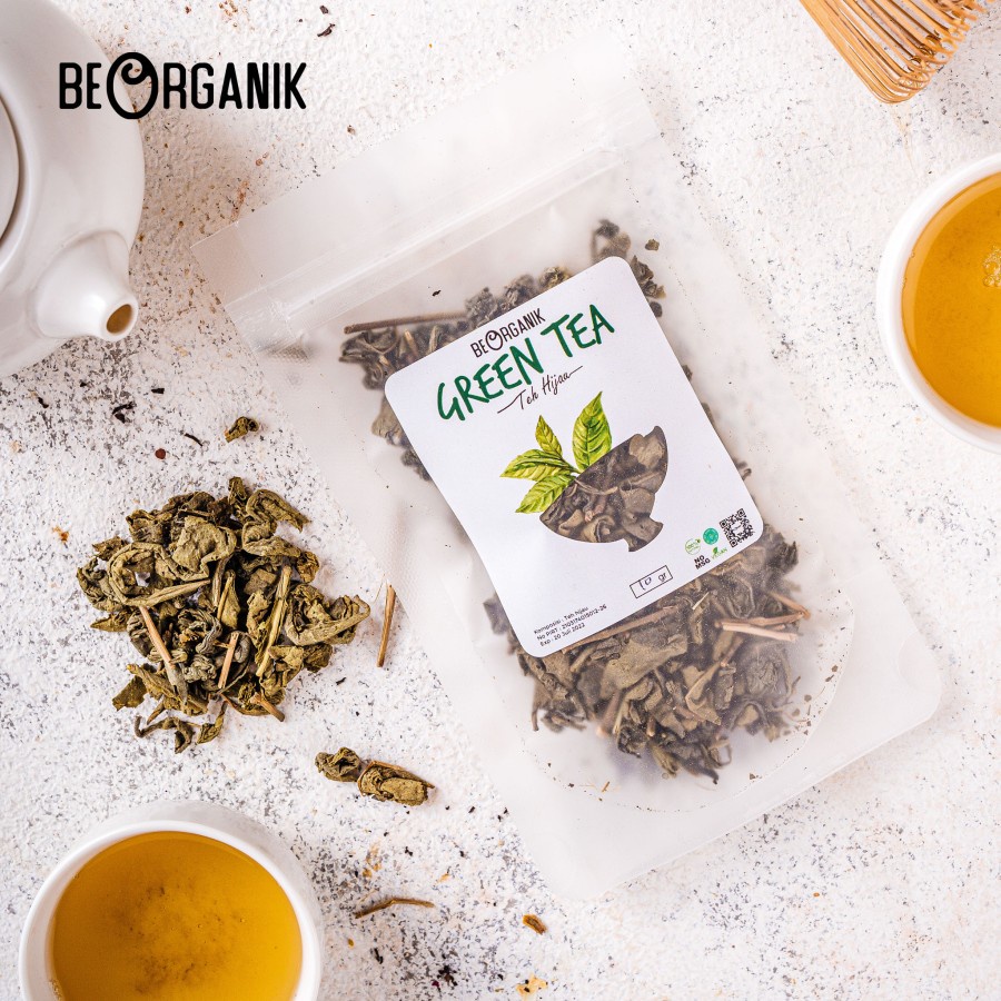 Teh Hijau | Green Tea Beorganik 10gr POUCH 10gr