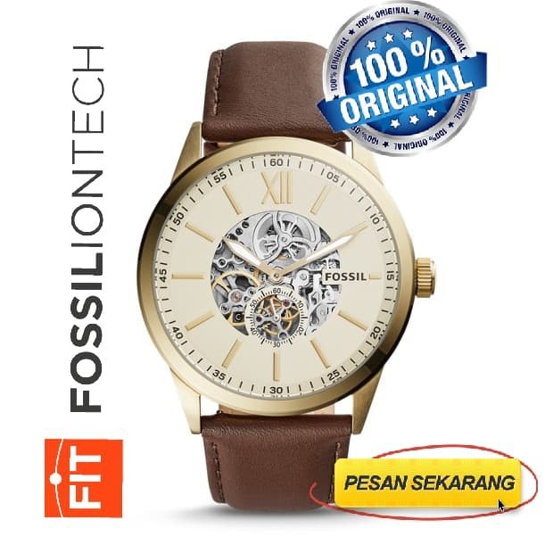 Best Seller Jam Tangan Pria Merk Fossil Original100% Type : BQ2215 Otomatis/ Matic Garansi 1th