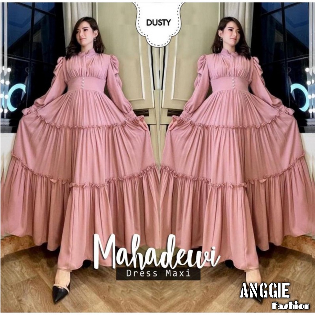 Busana Muslim Gamis Murah Gaun Pesta Muslimah Baju Pesta Wanita Kondangan Mewah Kekinian 2020 2021