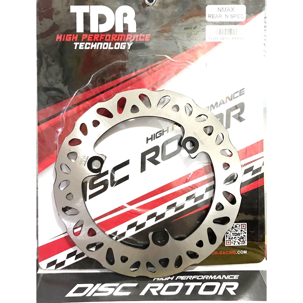 TDR PIRINGAN NMAX NEW-NMAX OLD MERK TDR CAKRAM DISK YAMAHA NMAX 155CC DEPAN DAN BELAKANG