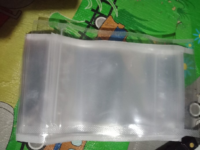 Plastik Kemasan Standing Pouch Transparan Zipper Double Seal [per 10pcs]