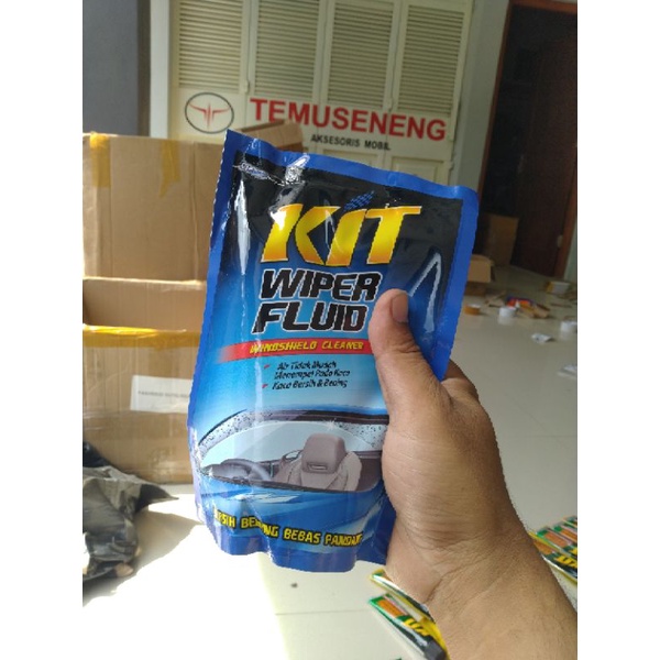 Kit Wiper Fluid 400 Ml Refill Air Cairan Wiper Mobil Pembersih Kaca Mobil 400Ml Kemasan Pouch