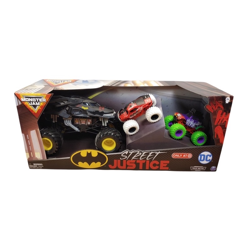 MonsterJam Street Justice DC Batman True Metal / Original