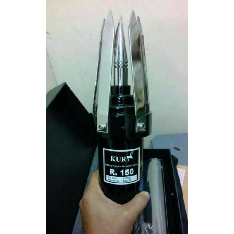 kurn150 kurn 150 penangkal petir radius splitzen radius tombak anti petir radiua kurn 150 radius