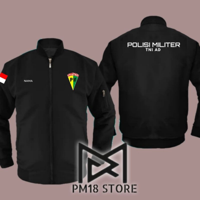 jaket PM/ jaket polisi militer/ jaket bomber