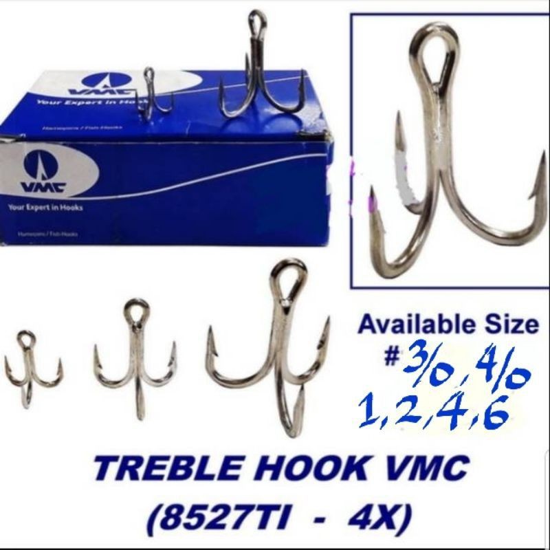 TREBLE HOOK VMC 8527TI (4X STRONG)