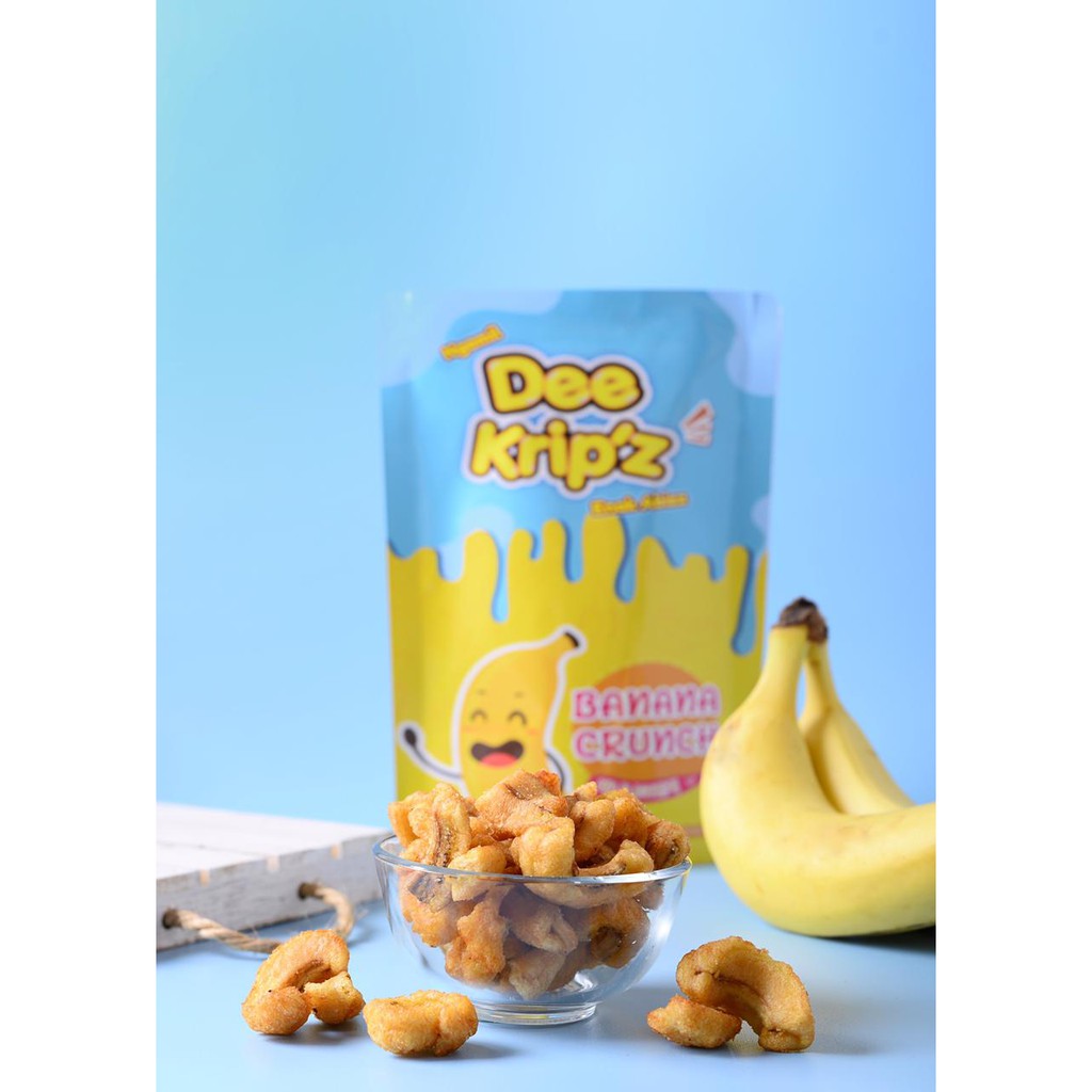 

Dee Kripz Banana Crunch 80gr / Rambak Pisang Kekinian